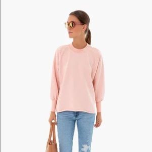 PEONY PINK FLETCHER PULLOVER from Tuckernuck NWOT blush Xs